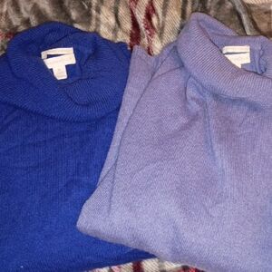 Charter Club Blue and Purple Women Sweaters